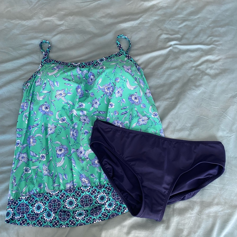 Lands End Size 16 Swimsuit